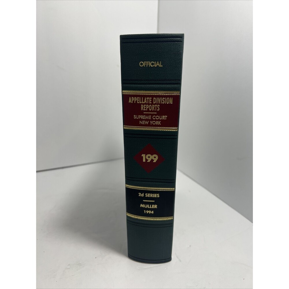 Appellate Division Reports Supreme Court NY 2d Series Muller 1994- 199